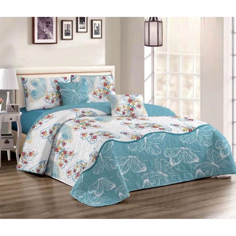 GENERICO - Cubrecama Quilt De Verano 1.5 Plaza