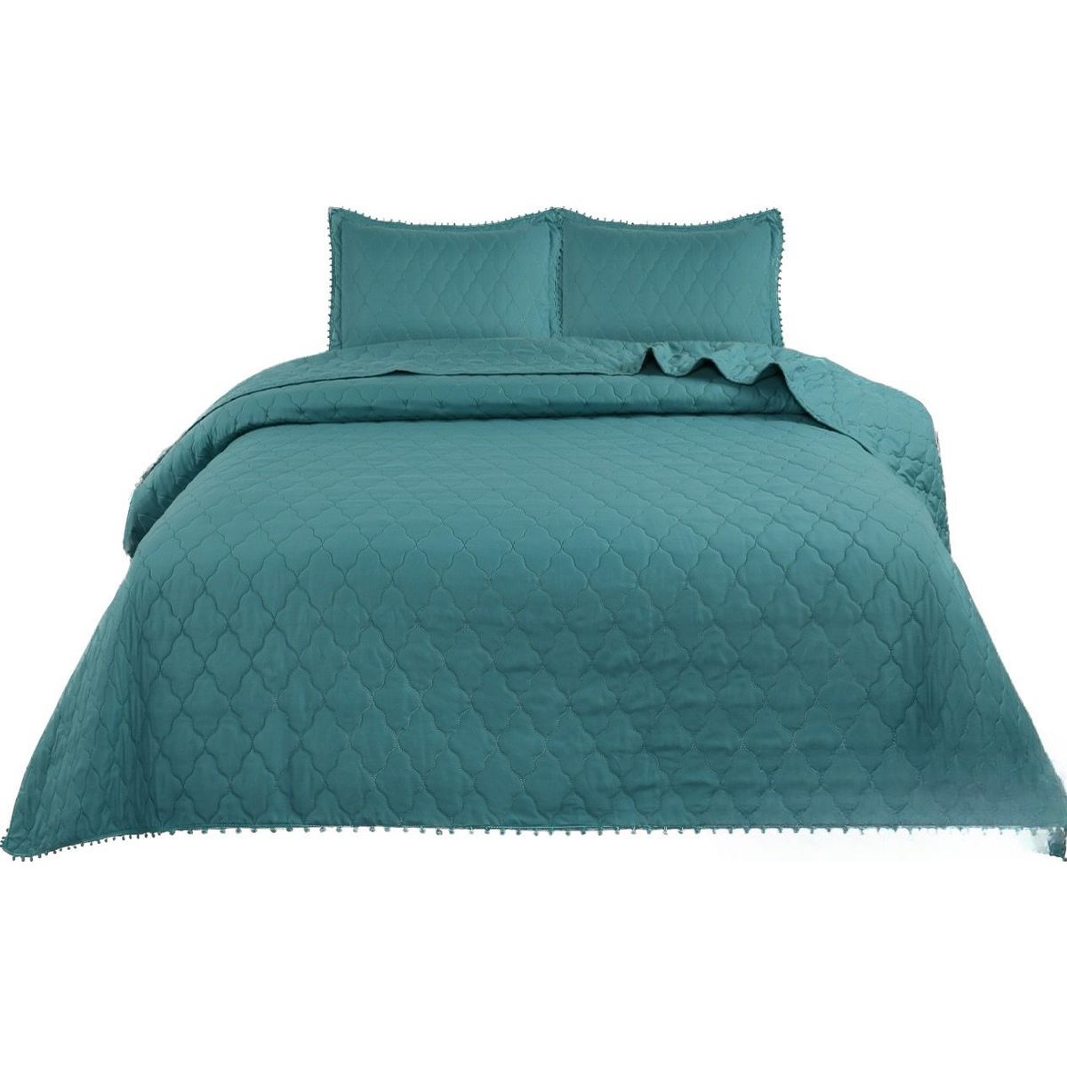 GENERICO - Cubrecama Quilt De Algodon King - Super King