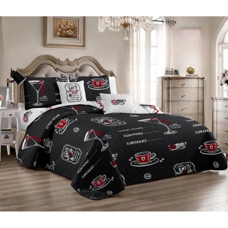 GENERICO - Cubrecama Quilt De Verano Super King