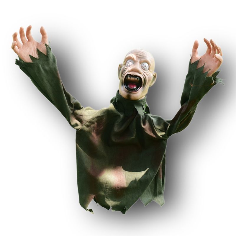 HALLOWEEN - FANTASMA ANIMADO ROPA VERDE