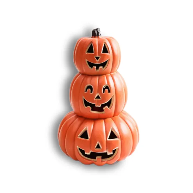 HALLOWEEN - CALABAZA GRANDE TRIPLE LED 23 x 23 x 34