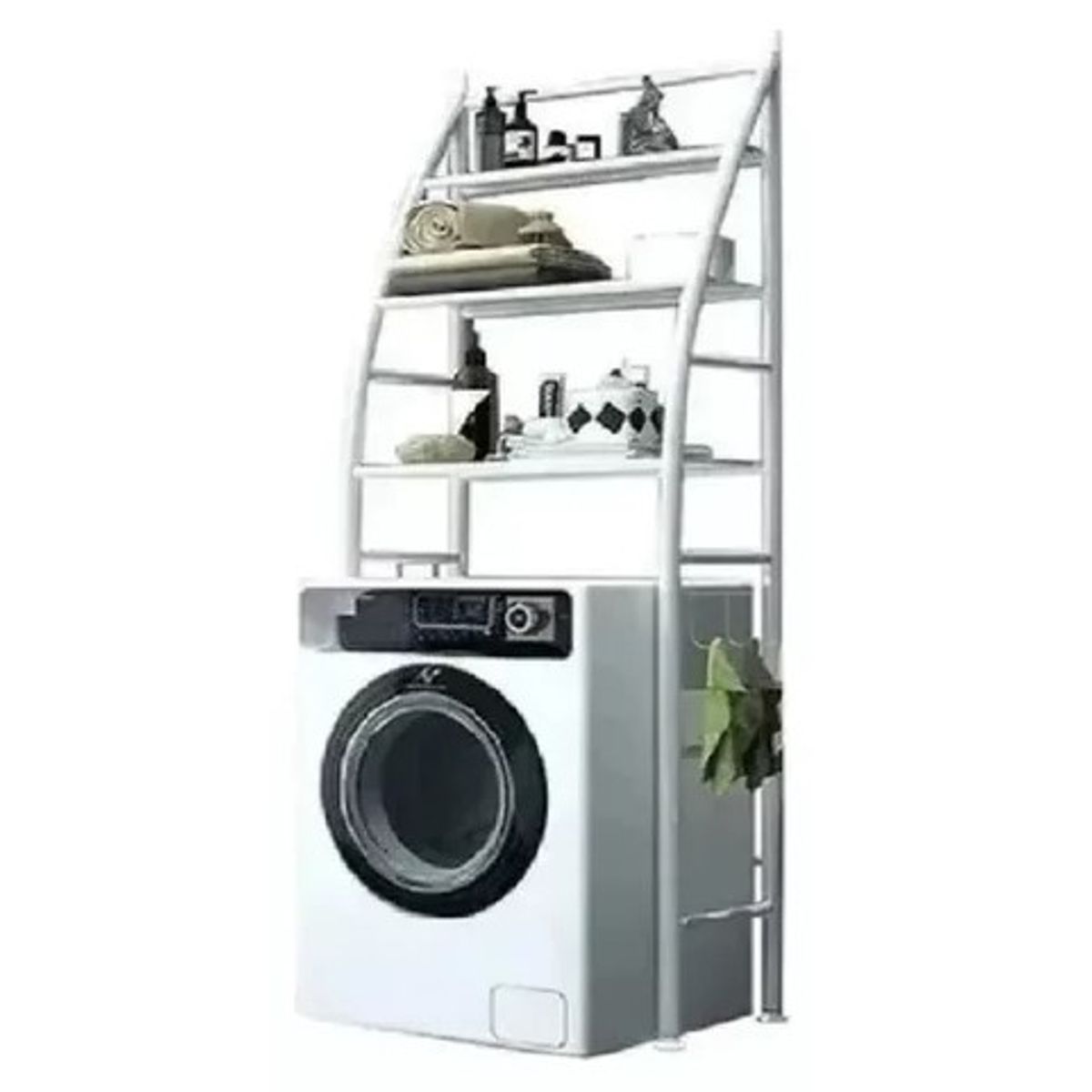 COMPRAPO - Repisa organizador para el Baño Moderndo de 60x160x25cm Blanco
