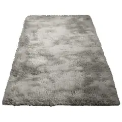 E CHAIRS BY MASLIAH - Bajada De Cama Alfombra Peluda Medida 120x060 Gris