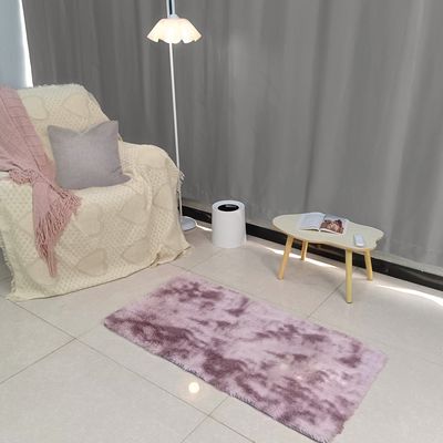 Imagen 2 del producto Bajada De Cama Alfombra Peluda Medida 120x060 Rosa Oscuro