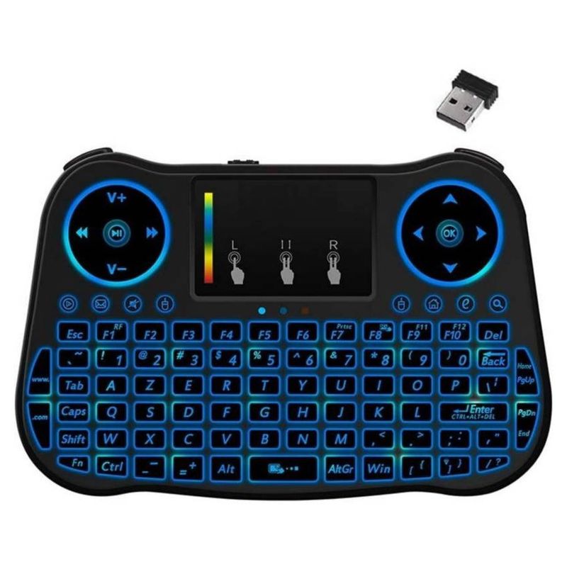 GENERICO - Mini Teclado Retroiluminado modelo 2024 Pro