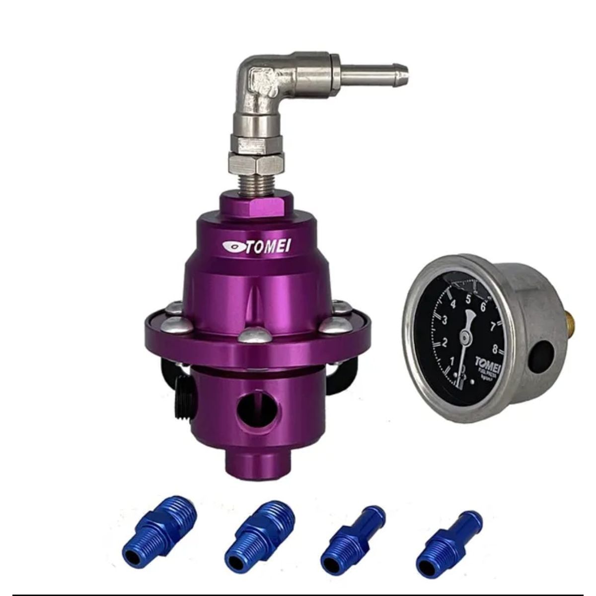 GENERICO - Regulador presión de Bencina Combustible Universal ajustable