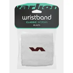 VARLION - MUÑEQUERA CLASSIC W BLANCO LOGO BURDEO PAR