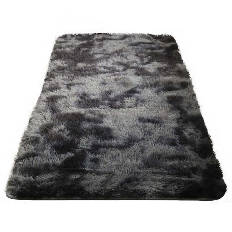 E CHAIRS BY MASLIAH - Alfombra Peluda Bajada De Cama X2 Medida 1,20 X 0,60 Gris Oscuro
