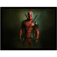 GENERICO - Cuadro Decorativo Deadpool 1 Medidas 30x40 CM