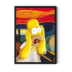 GENERICO - Cuadro Decorativo Homero Medidas 30x40 CM