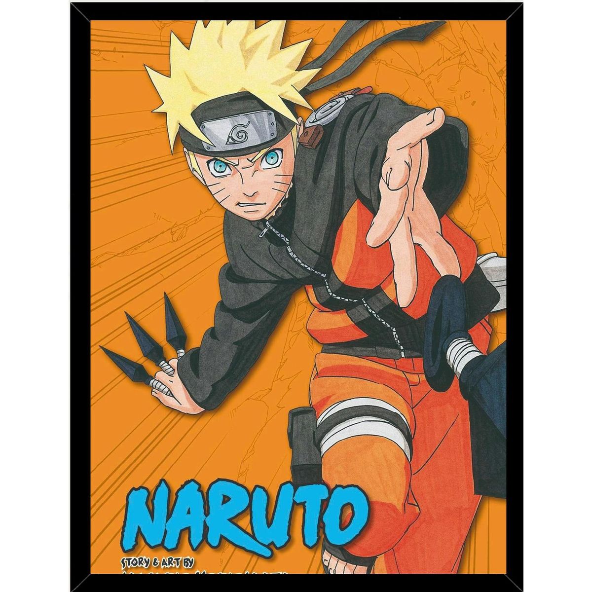 GENERICO - Cuadro Decorativo Naruto Medidas 30x40 CM