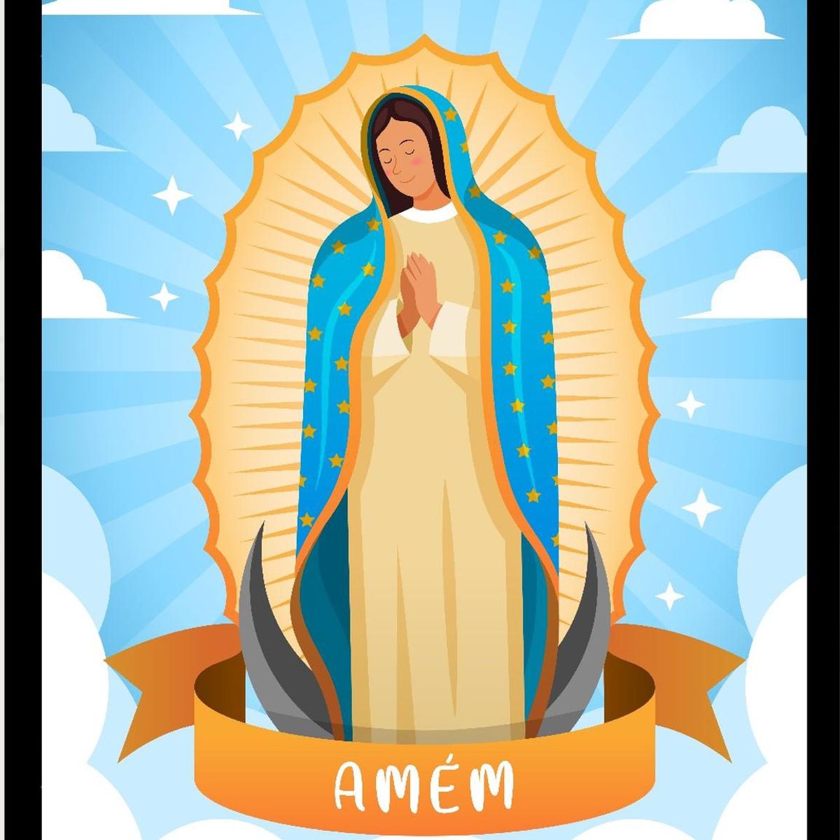 GENERICO - Cuadro Decorativo Amen Medidas 30x40 CM