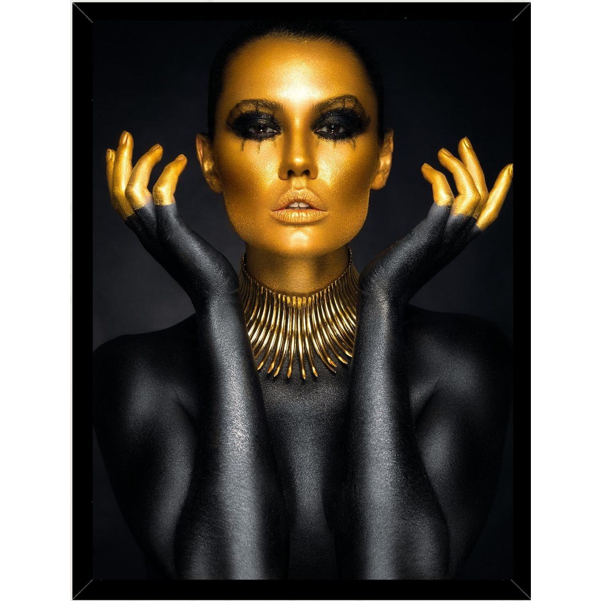 GENERICO - Cuadro Decorativo Mujer Artistico 3 Medidas 30x40 CM