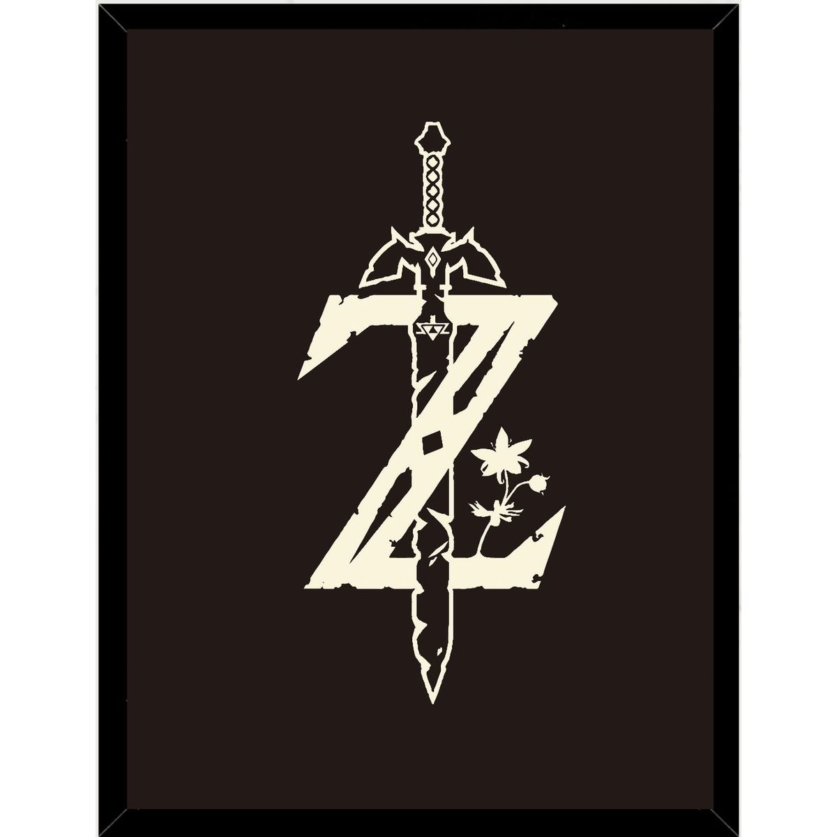 GENERICO - Cuadro Decorativo Zelda Medidas 30x40 CM