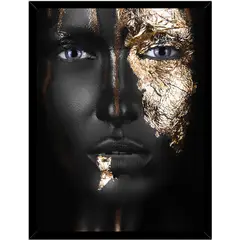 GENERICO - Cuadro Decorativo Mujer Artistico 1 Medidas 30x40 CM