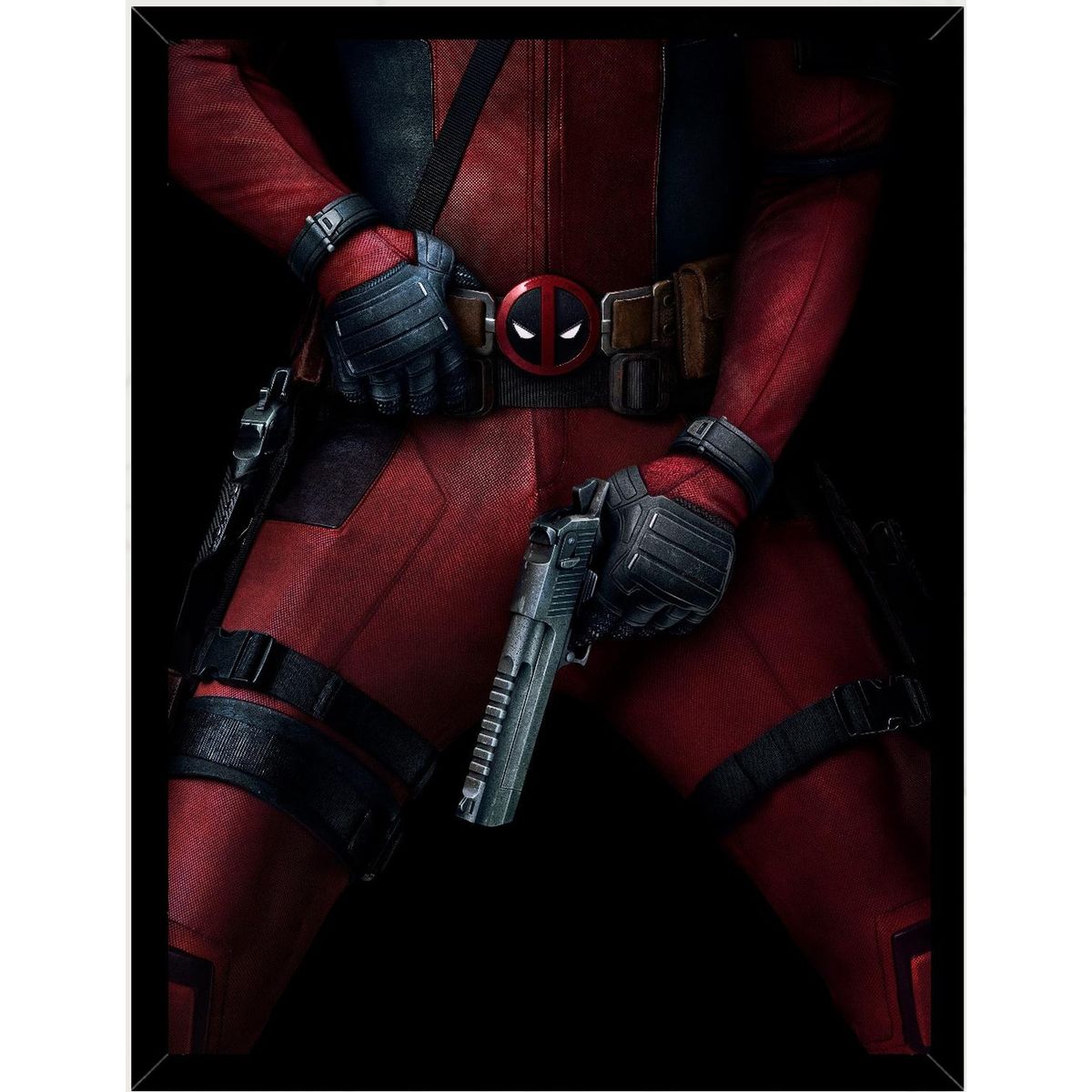 GENERICO - Cuadro Decorativo Deadpool 3 Medidas 30x40 CM