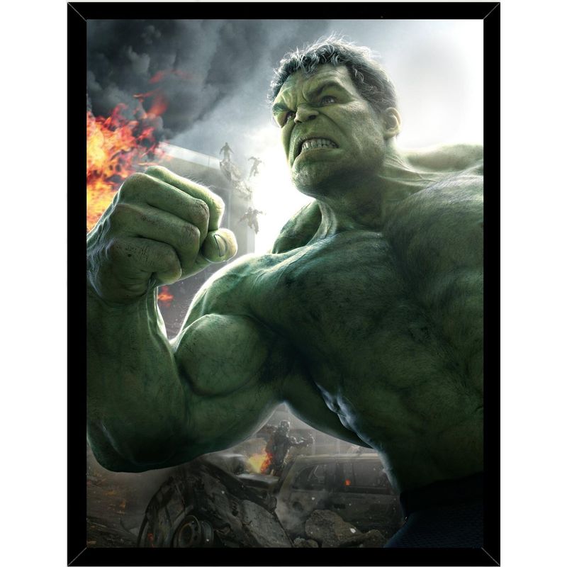 GENERICO - Cuadro Decorativo Hulk Enojado Medidas 30x40 CM