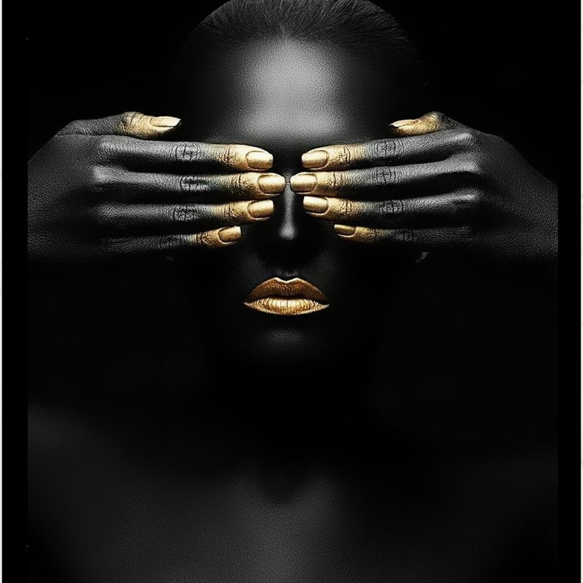 GENERICO - Cuadro Decorativo Mujer Artistico 2 Medidas 30x40 CM