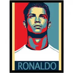 GENERICO - Cuadro Decorativo Cristiano Ronaldo Medidas 30x40 CM