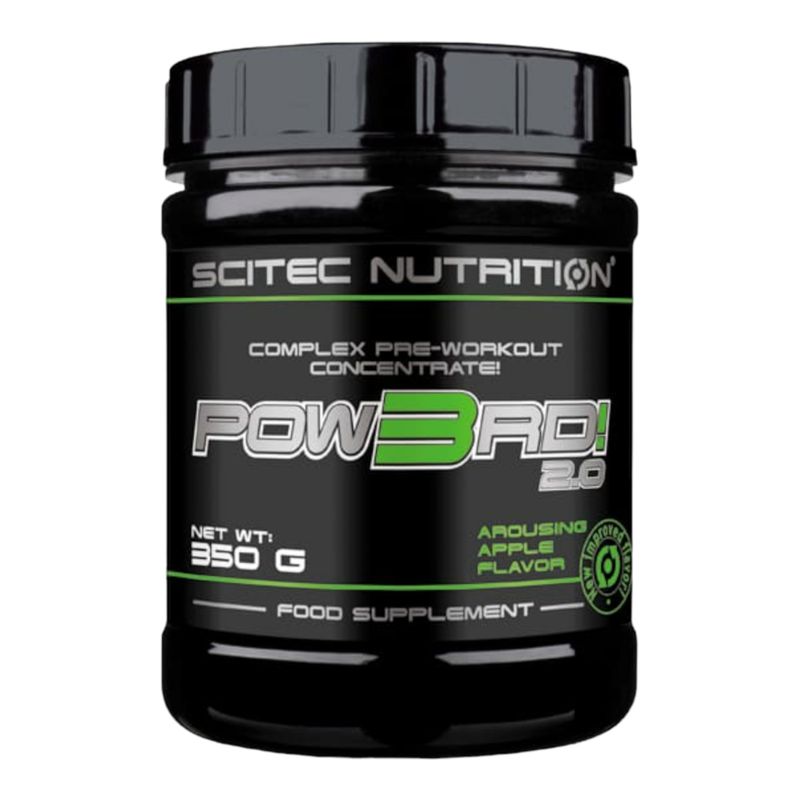 SCITEC NUTRITION - Pre entrenamiento - powerd20 apple 300gr -Scitec Nutrition