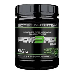 SCITEC NUTRITION - Pre entrenamiento - powerd20 apple 300gr -Scitec Nutrition