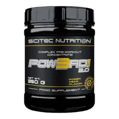 SCITEC NUTRITION - Pre entrenamiento - powerd20 Pear 300gr -Scitec Nutrition