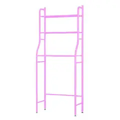 COMPRAPO - Estante de Baño Organizador lavandería Rosado