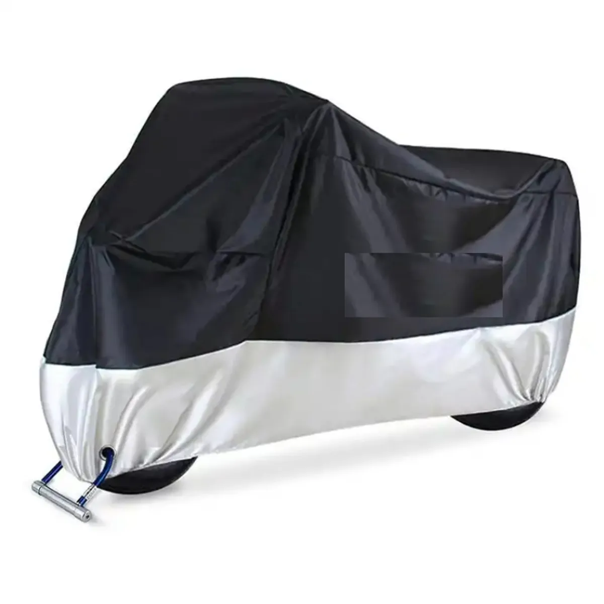GENERICO - Carpa Cubre Moto Impermeable Funda Protector Impermeable Uv