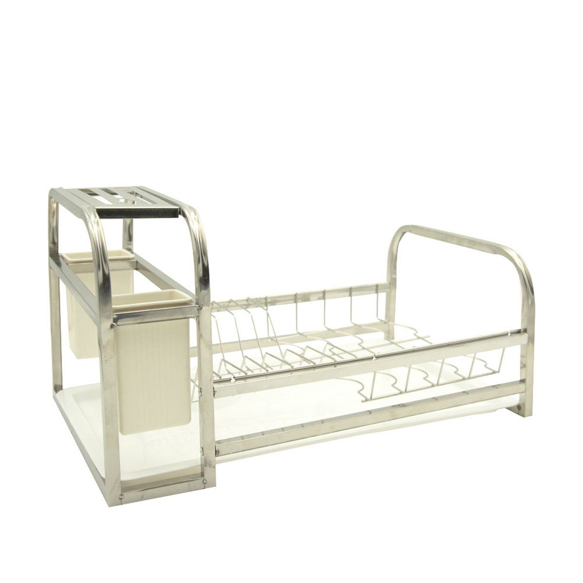 GENERICO - Secaplatos Acero Inoxidable Bighouse Mimbral