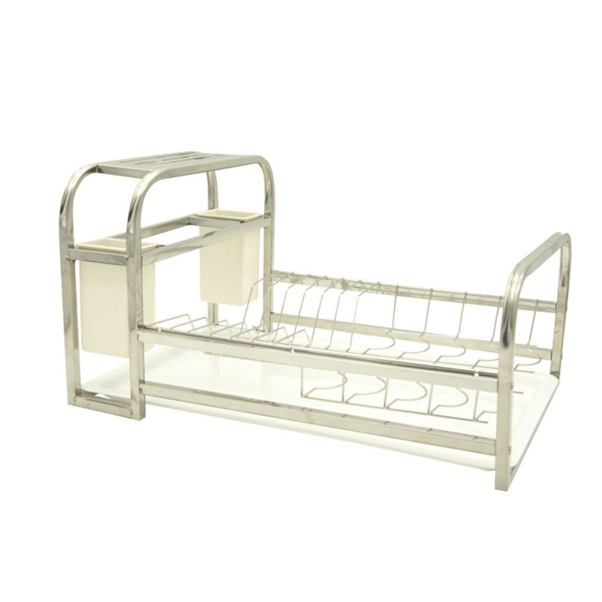 GENERICO - Secaplatos Acero Inoxidable Bighouse Mimbral