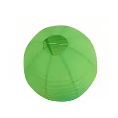 OEM - Lampara de papel verde 25cm