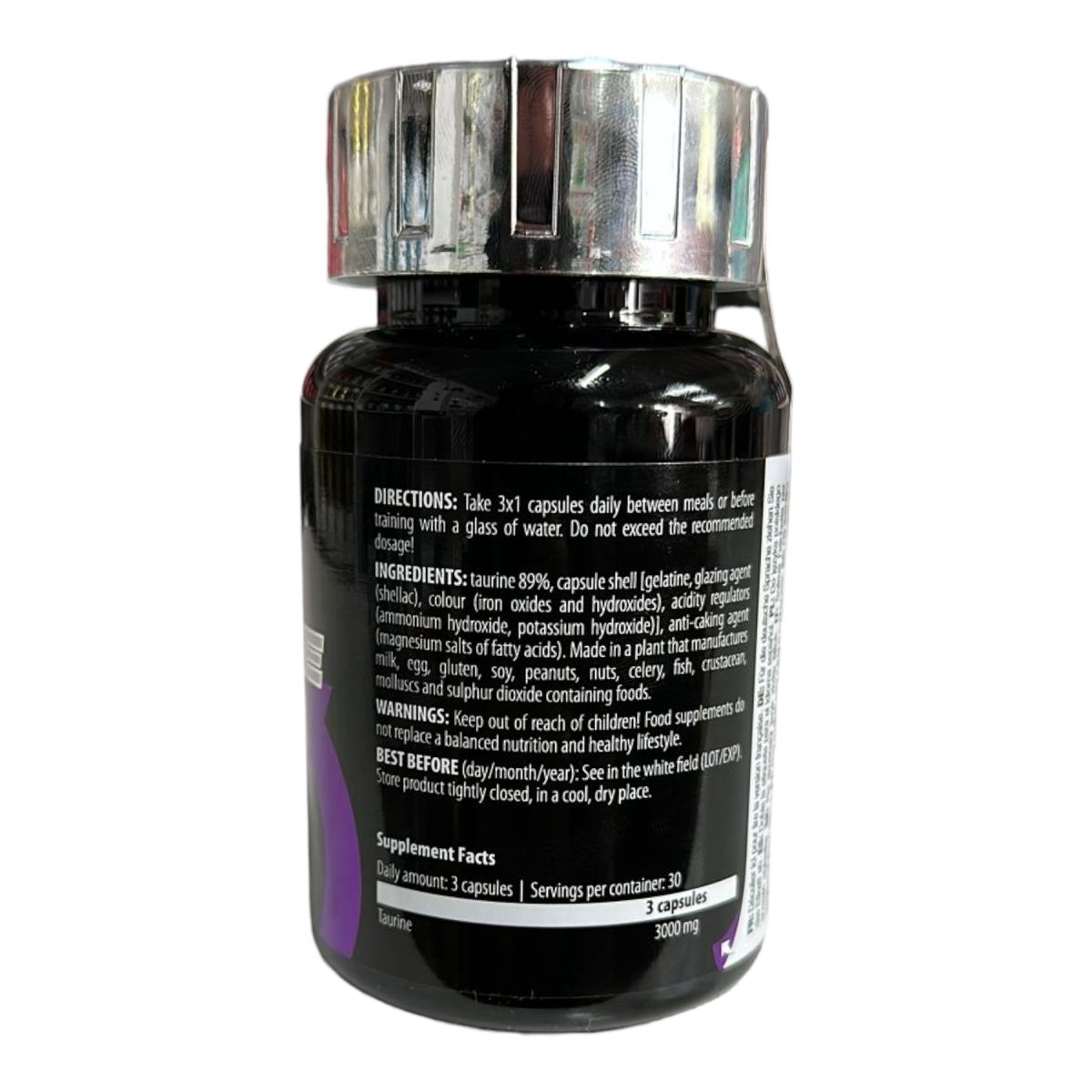 SCITEC NUTRITION - Taurina 90 capsulas - Scitec Nutrition