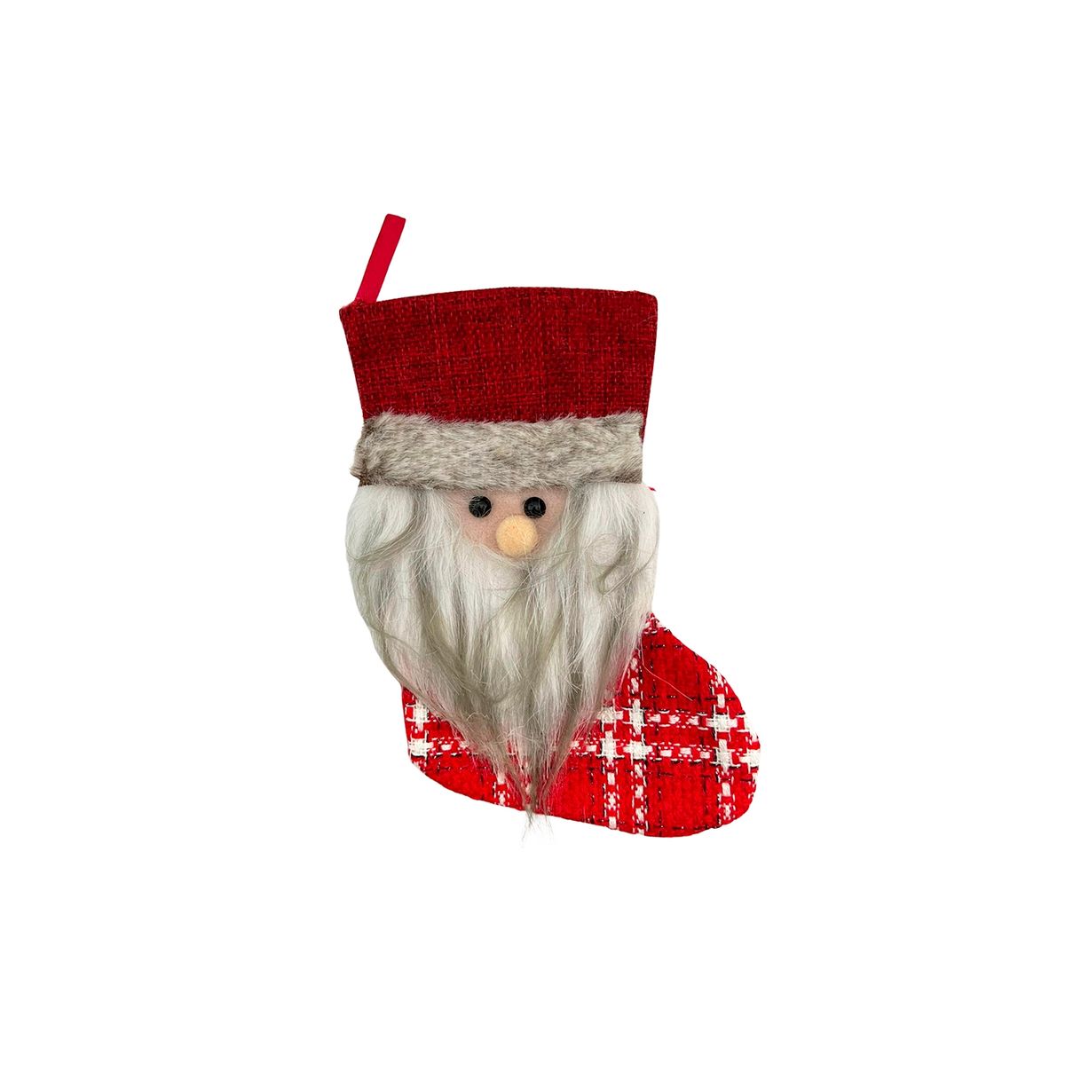 GENERICO - Bota Navideña Roja 24 cms