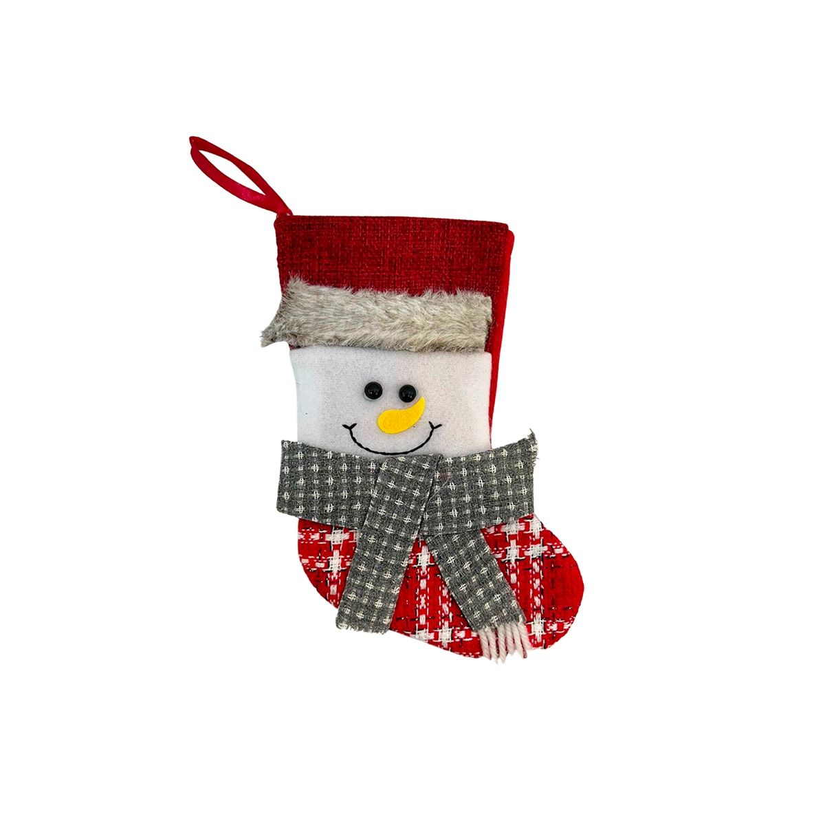 GENERICO - Bota Navideña Roja 24 cms