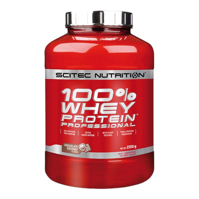 SCITEC NUTRITION - 100 WHEY PROTEIN PROFESSIONAL 78sv Chocolate coco Scitec Nutrition