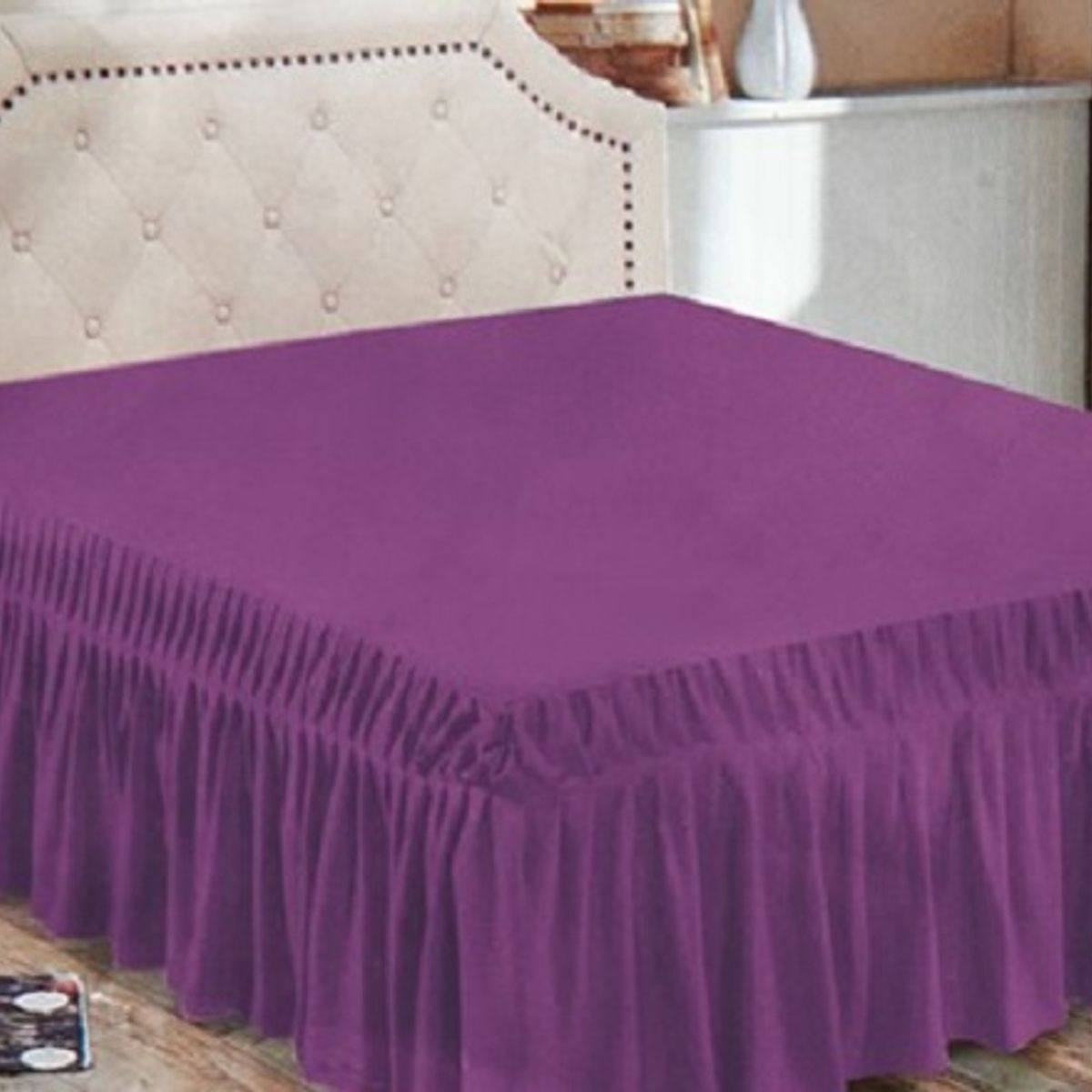 GENERICO - Faldón de cama Liso king