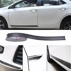 GENERICO - Goma fibra carbono cubre socalo pisadera 5cm X 2 MTRS.