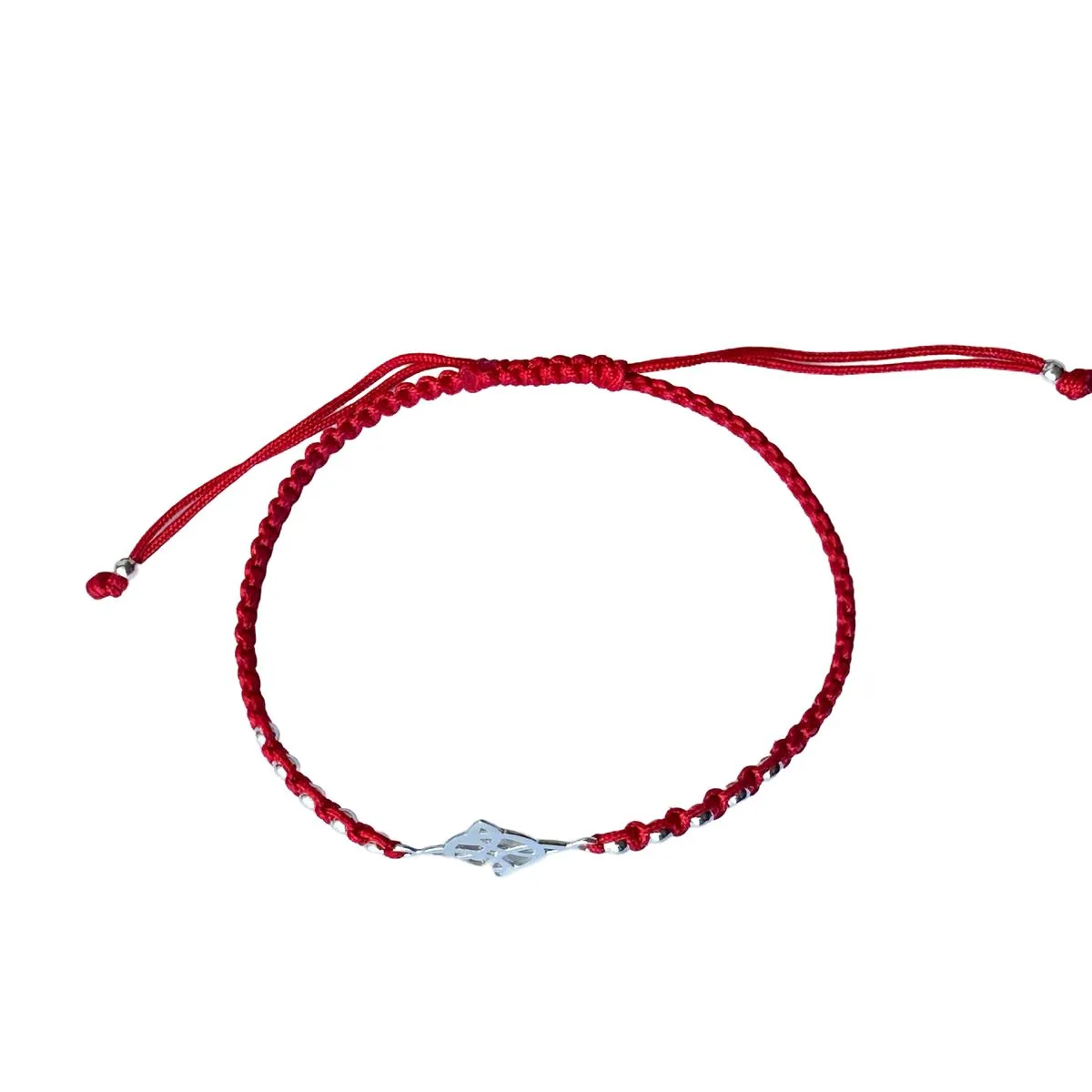 GENERICO - Pulsera Nudo De Bruja Hilo Rojo Plata 925 Caja Regalo