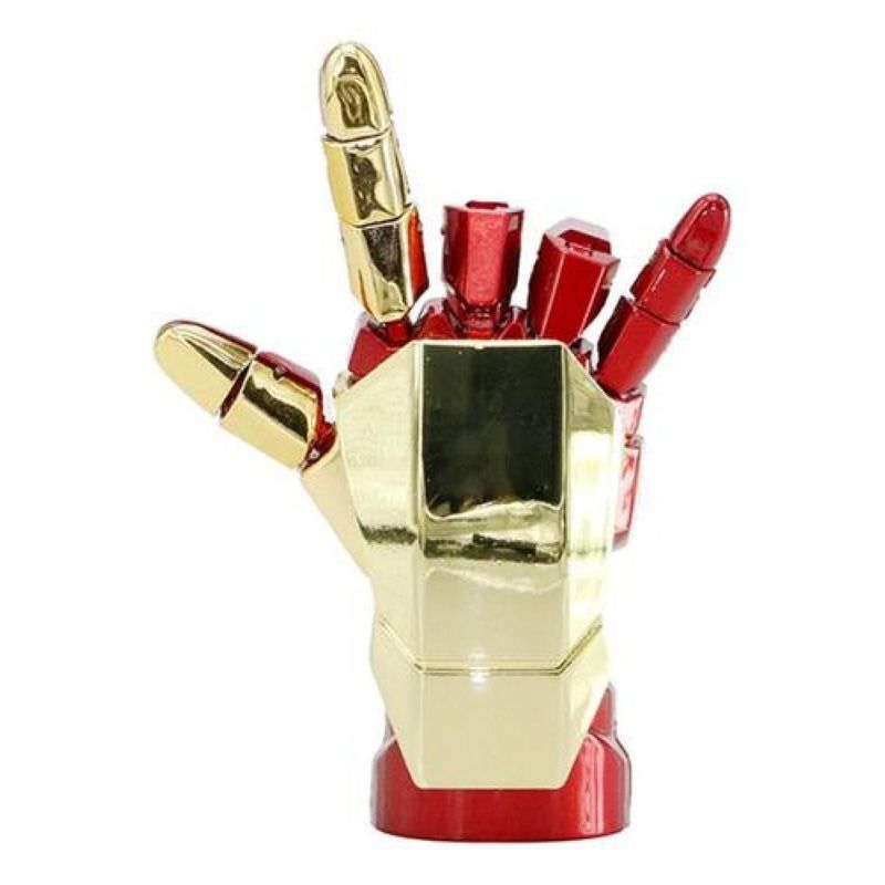 GENERICO - Usb- Pendrive 16 Gb Iron Man Avengers  (estoykuku) - Negro