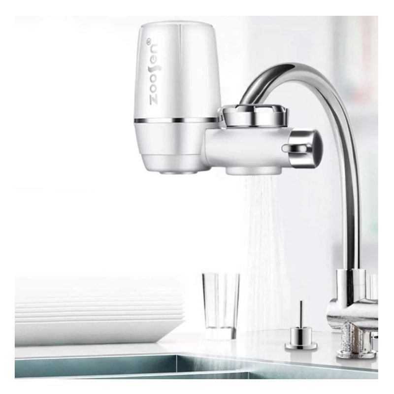 GENERICO - Filtro Purificador Agua Potable Carbón Activado Para Grifo