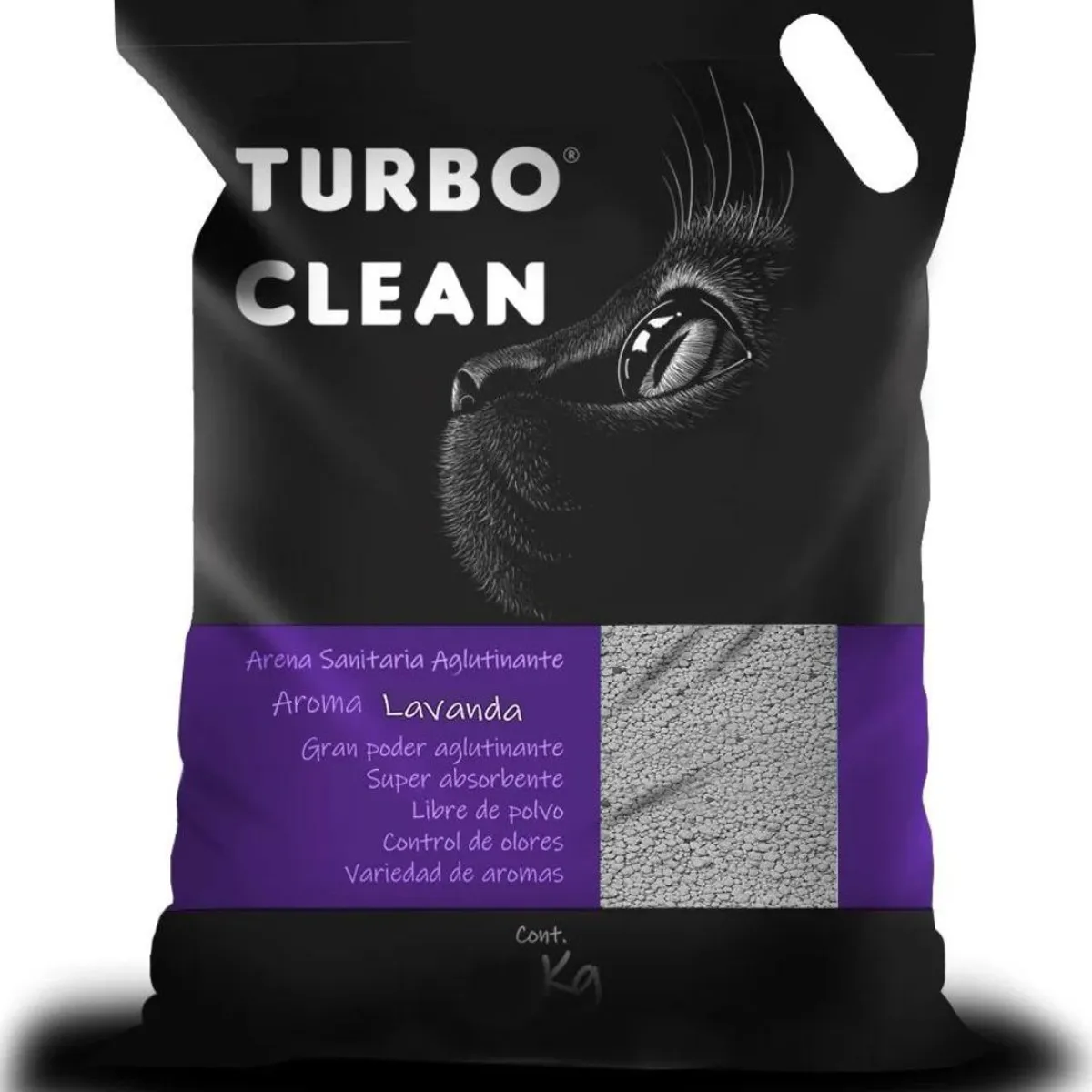 GENERICO - 12 kilos arena sanitaria aglutinante lavanda.