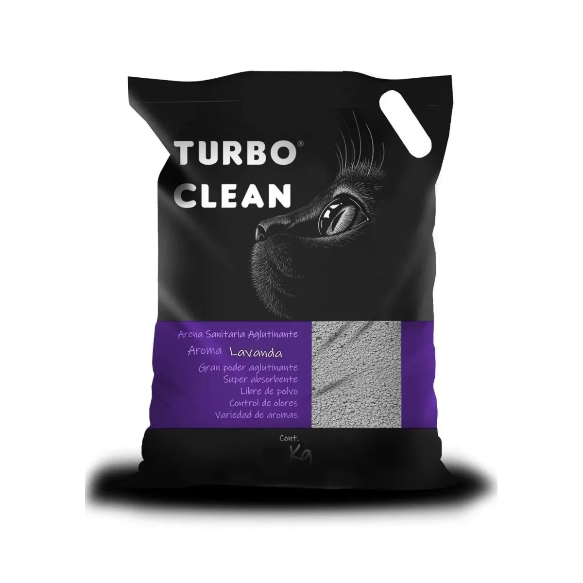 GENERICO - 12 kilos arena sanitaria aglutinante lavanda.