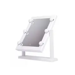 GENERICO - Espejo De Maquillaje Táctil Led 360° 6 led