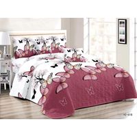 Cobertor de verano tipo Quilt con fundas - 2 Plazas Mariposas