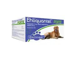 EHLINGER - Caja Ehliquantel Forte Antiparasitario 35 Kilos 25 Unidades