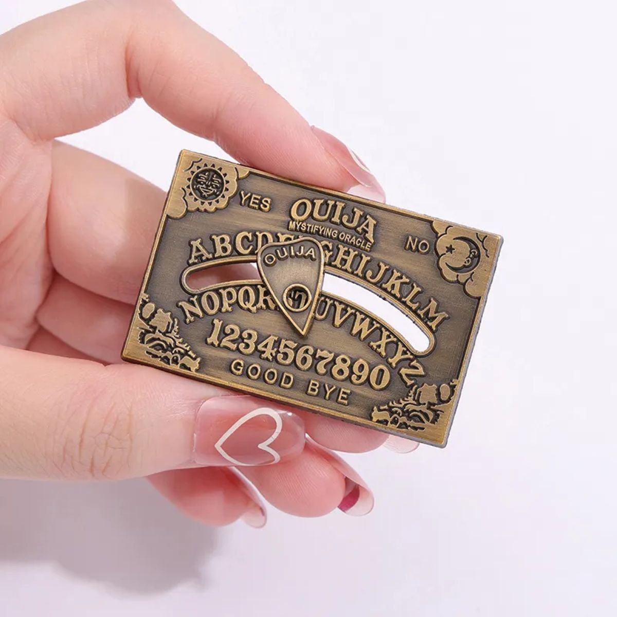 GENERICO - Broche pin Vintage tabla Ouija Oraculo Dark