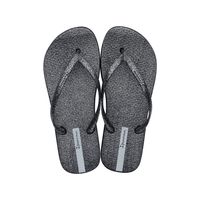 Sandalia Mujer Negro Glitter