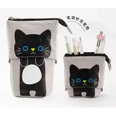 GENERICO - Estuche Escolar Retráctil Gatito Kawaii 2 En 1 A2