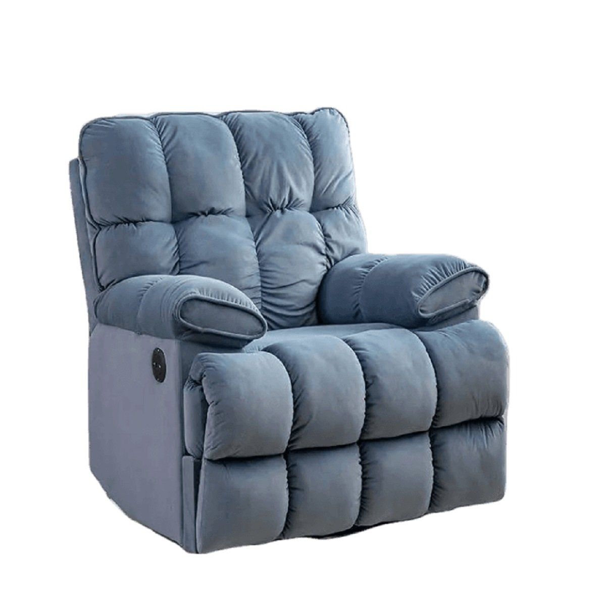 ANDYRALL HOME - Berger Reclinable Moderno Andy Azul 81R