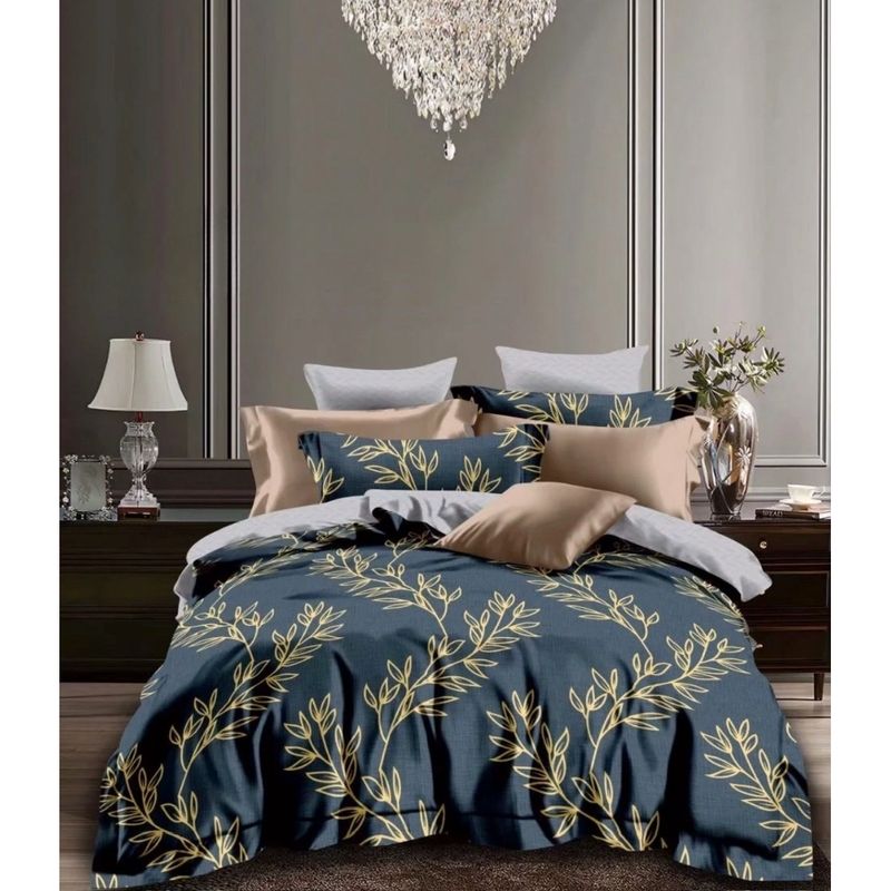 GENERICO - Cubrecama Quilt 1.5 Plaza Reversibles